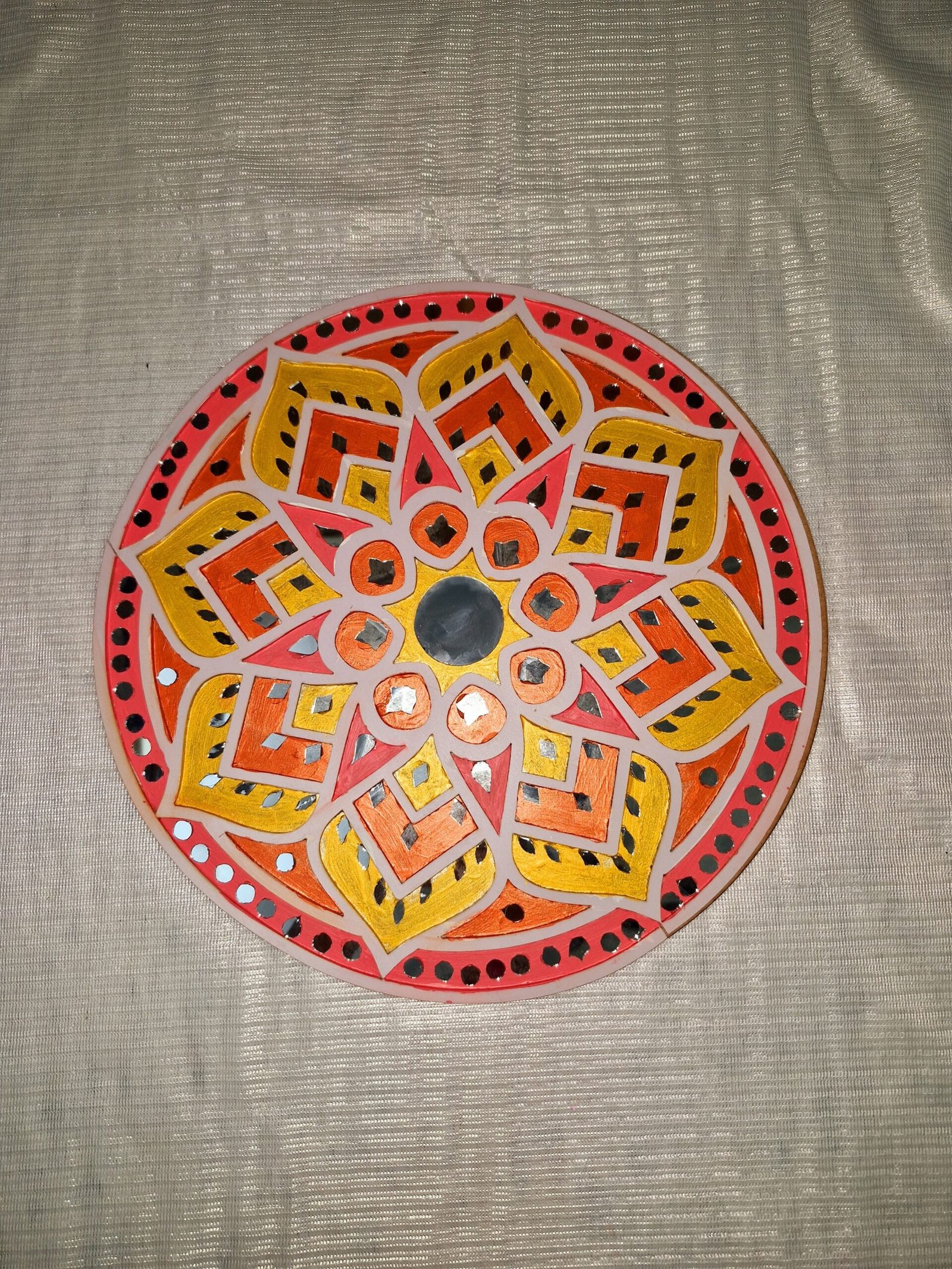 3ft rangoli stencil
